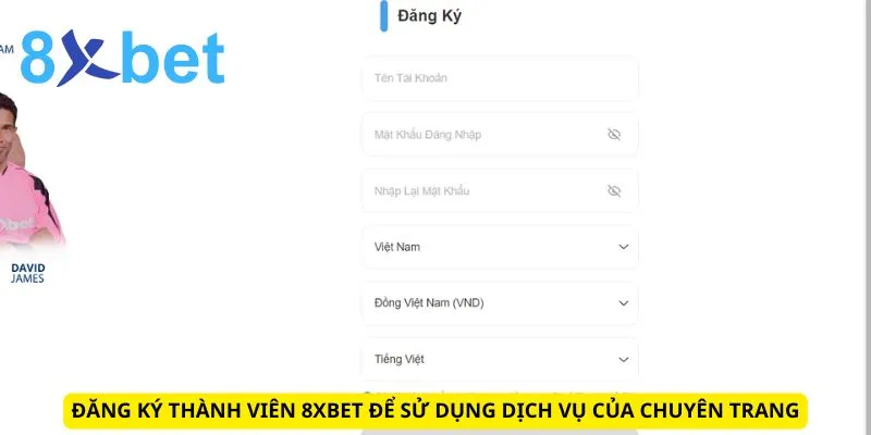 Lịch Thi Đấu 8xbet: Cập Nhật Nhanh Chóng, Chính Xác Nhất Đăng ký thành viên 8xbet để sử dụng dịch vụ của chuyên trang